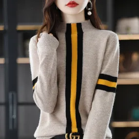 Merino Wool Turtleneck Sweater