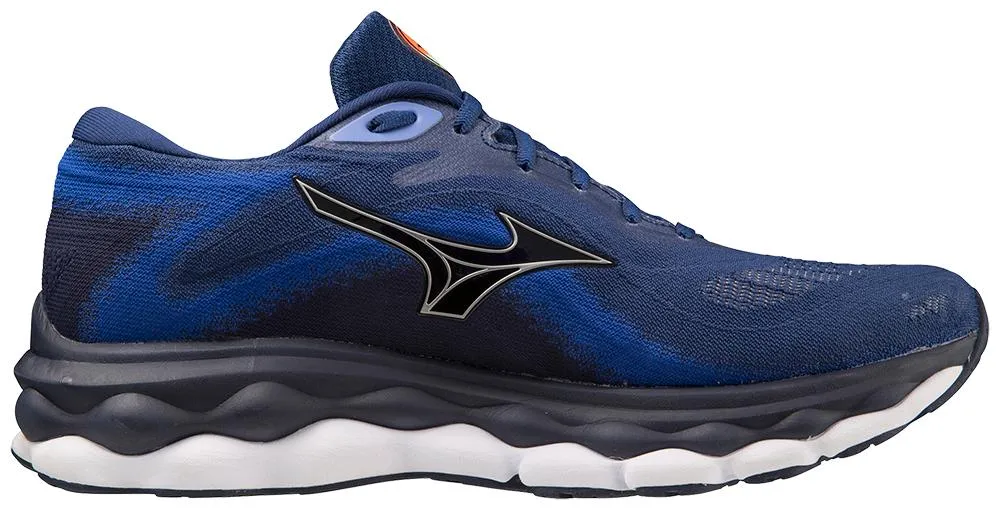 Mizuno Men's Wave Sky 7 - Blue Depths/Silver