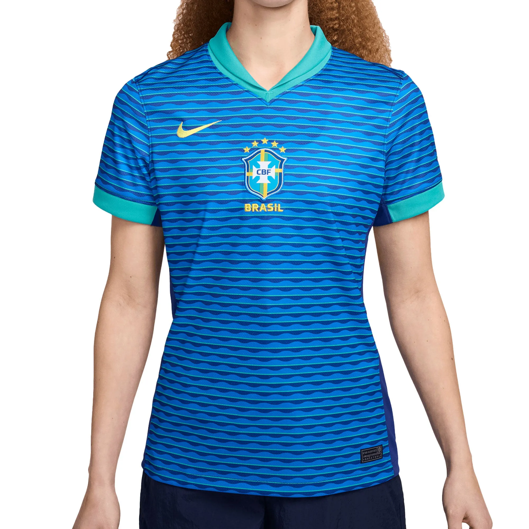 Nike Women's Brazil 2024/25 Away Jersey Blue/Green