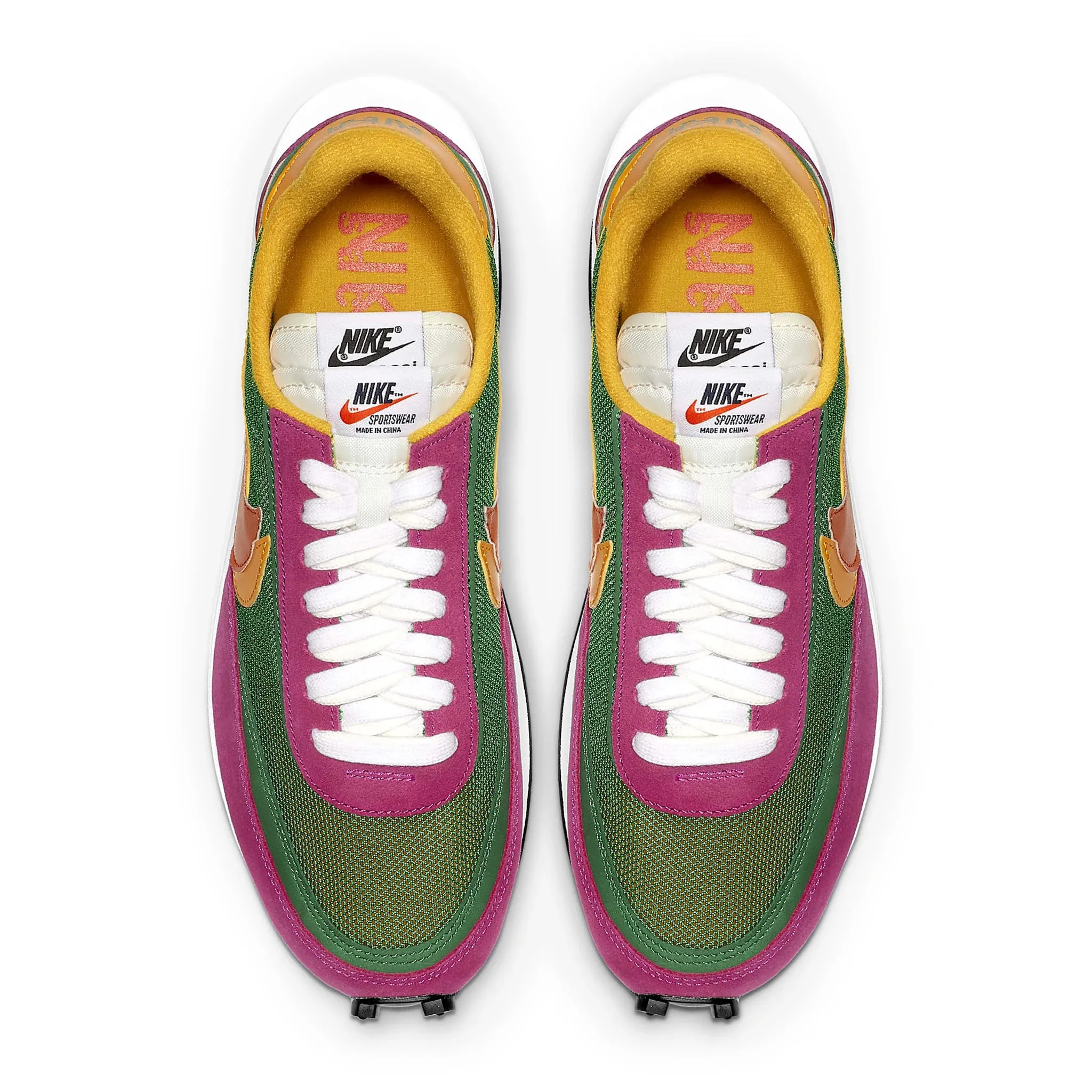 Nike x Sacai LD Waffle Pine Green Sneaker