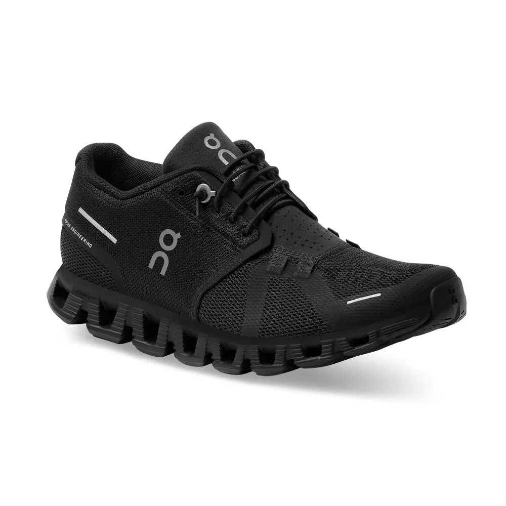 On Women's Cloud 5 Sneaker - All Black