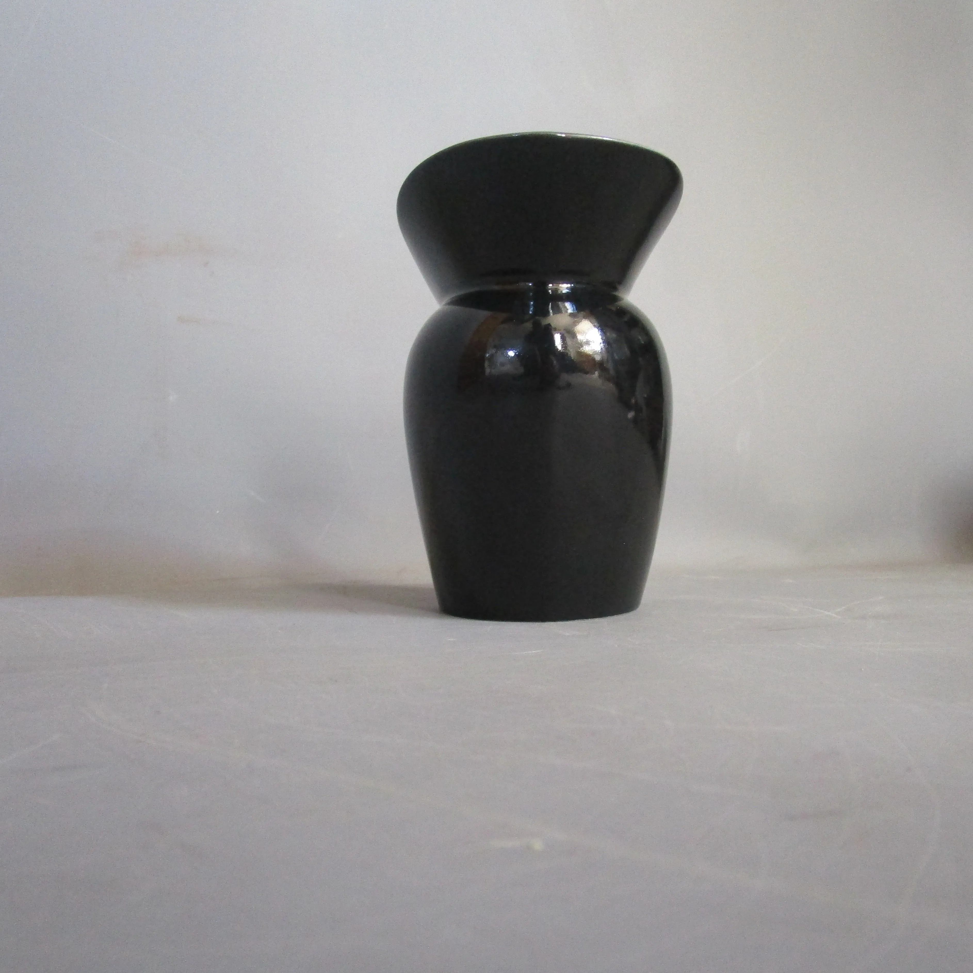 Retro Black Flying Saucer Jug By Comet Vintage c1950