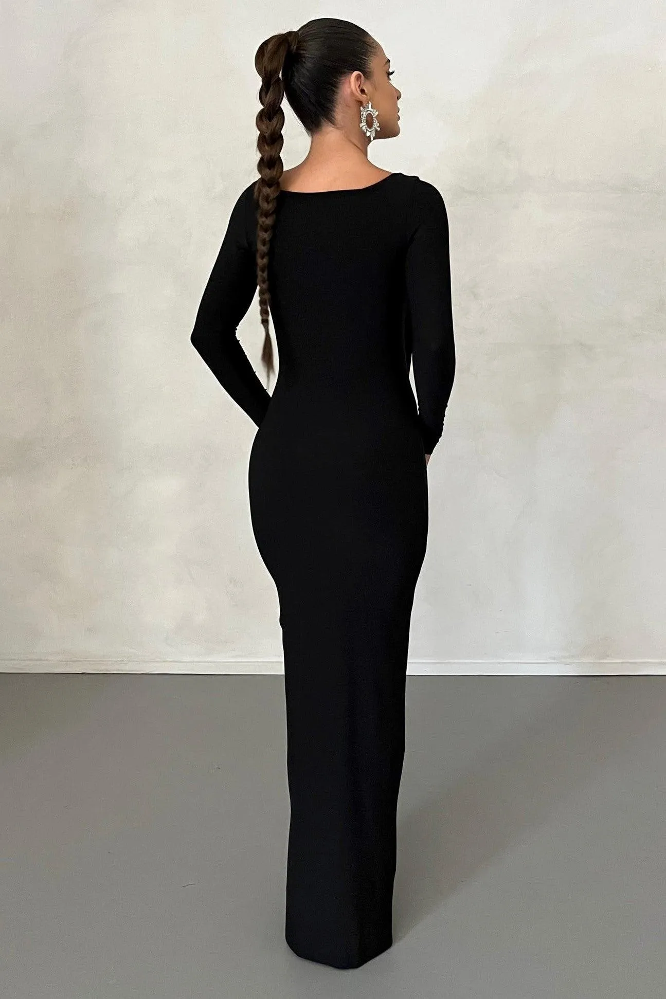 Reversible Amari Gown - Black