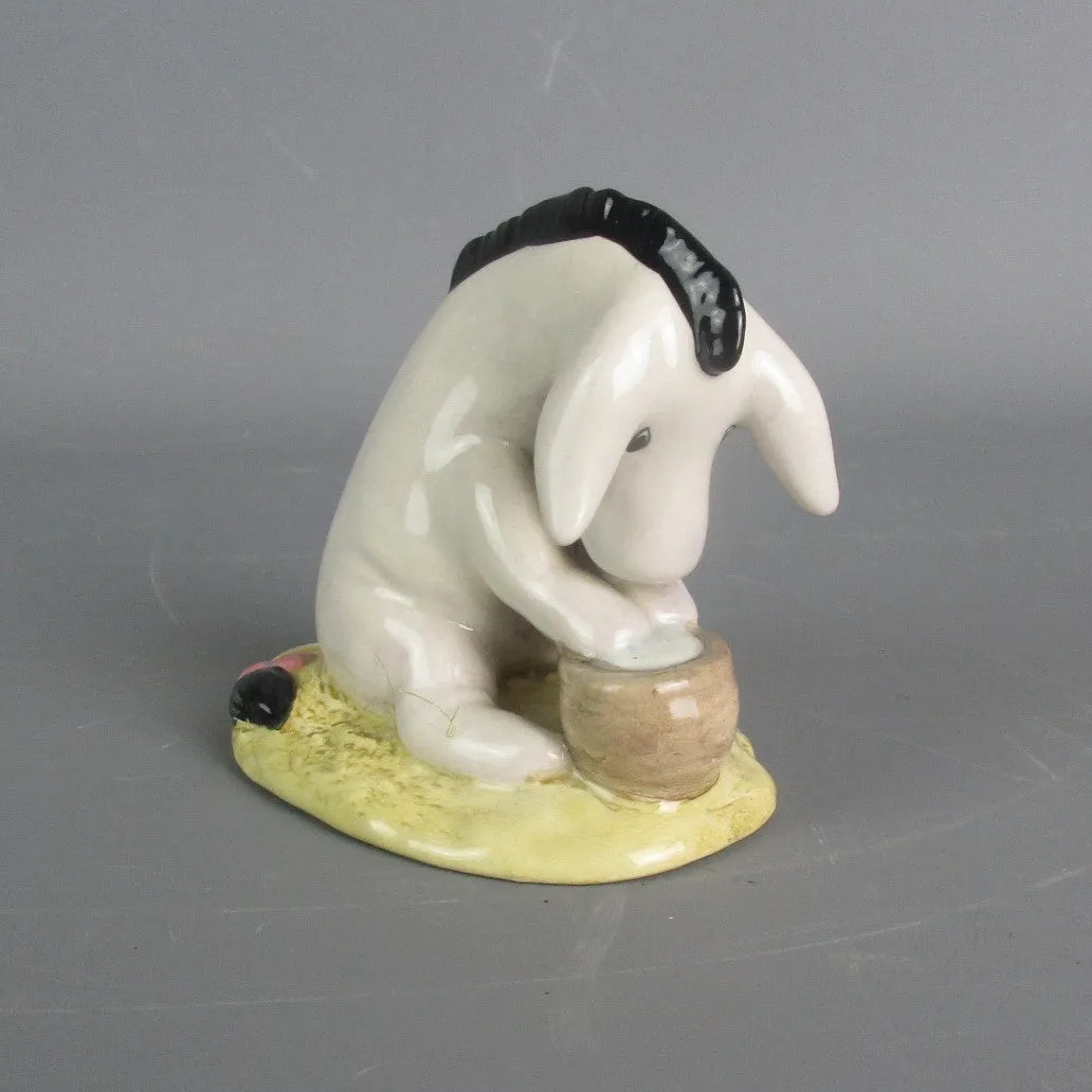 Royal Doulton Eeyore's Birthday Party China Figurine Vintage late 20th Century