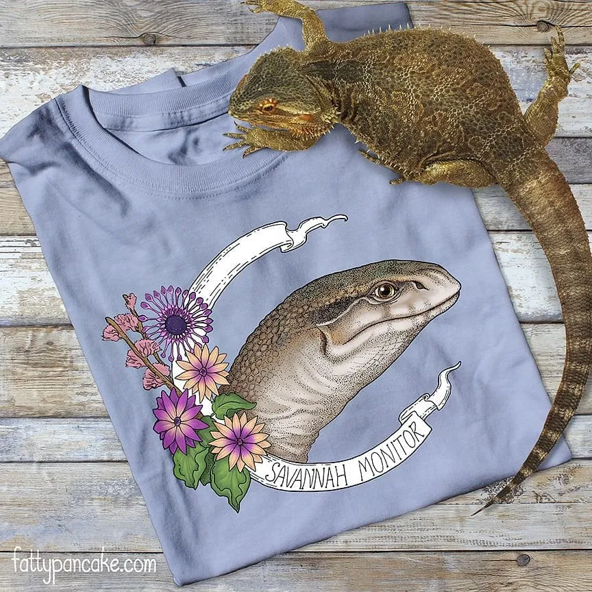 Savannah Monitor Banner Tee