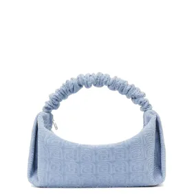 Scrunchie Monogram Terry Bag, Oxford