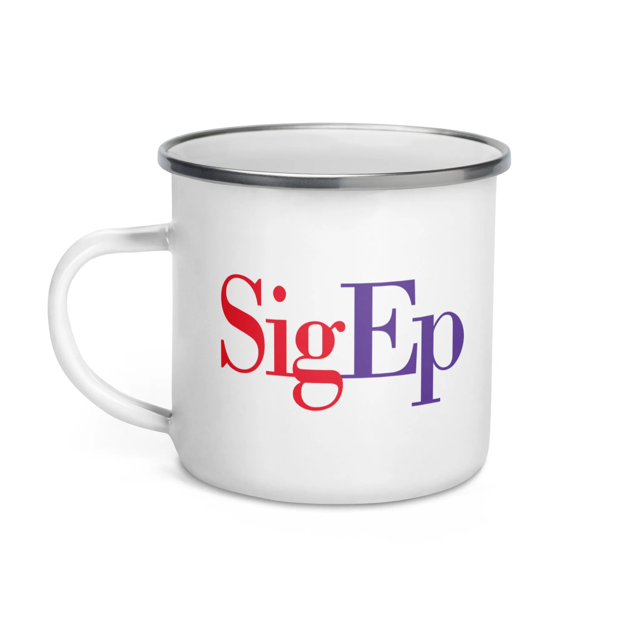 SigEp Enamel Mug