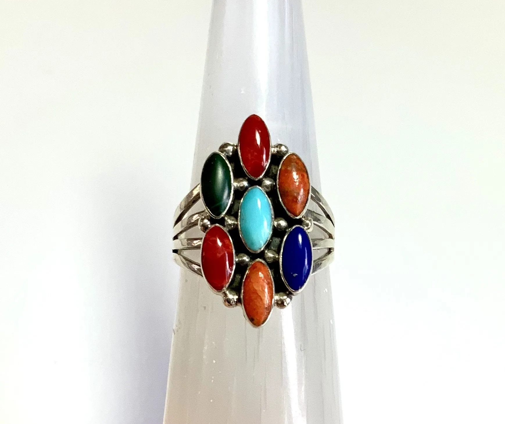 South By Southwest Multi Stone Ring