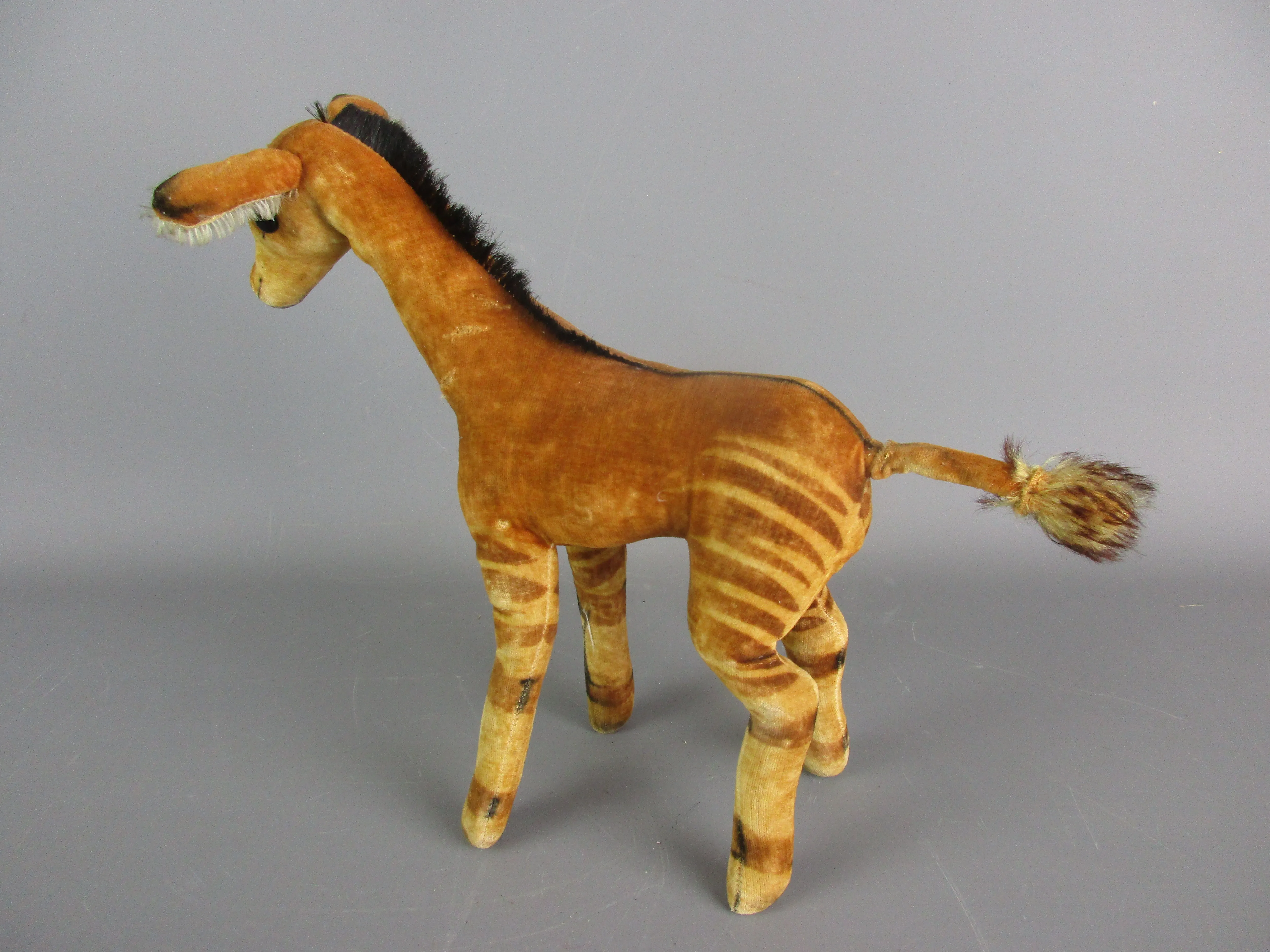 Steiff Stuffed Okapi Vintage Circa 1950-60's