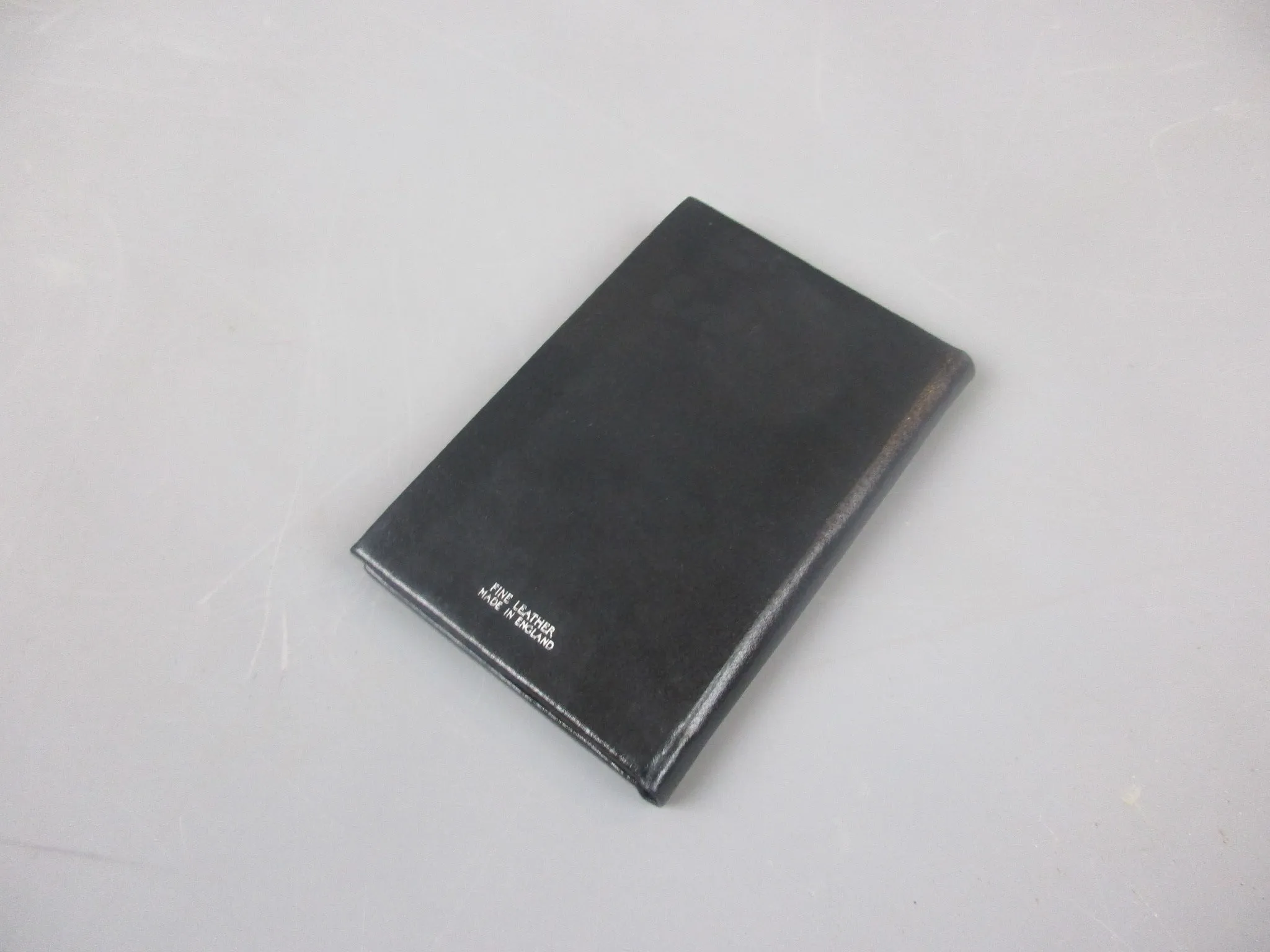 Sterling Silver Fronted Address Book Vintage 1991 Sheffield