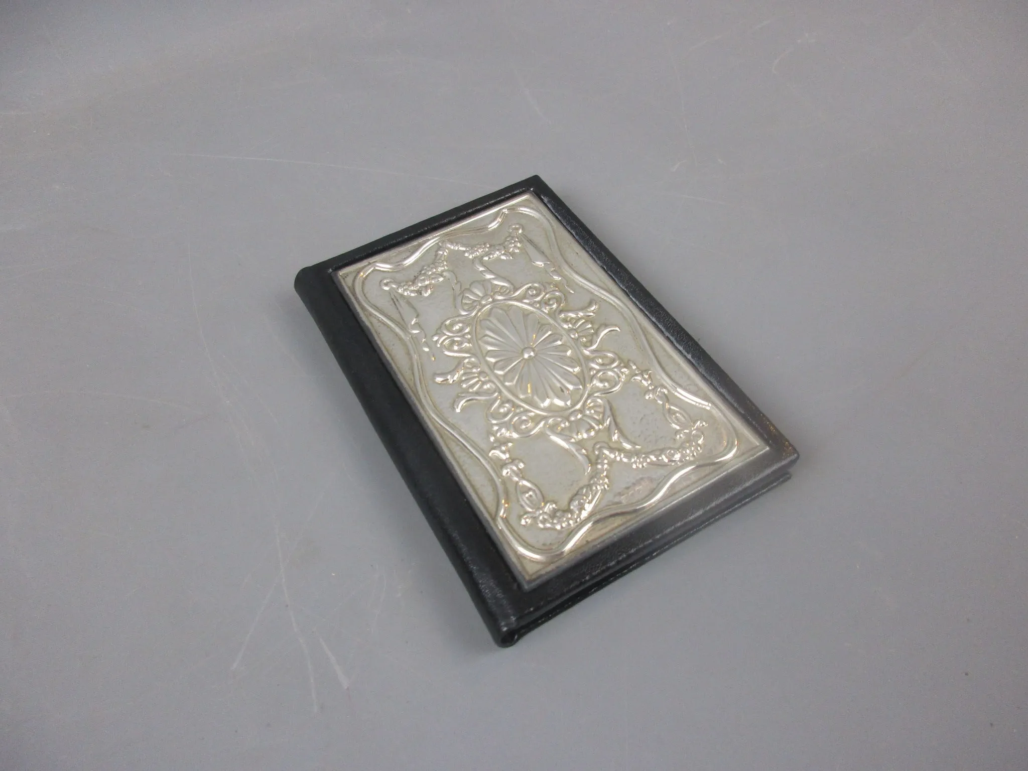 Sterling Silver Fronted Address Book Vintage 1991 Sheffield