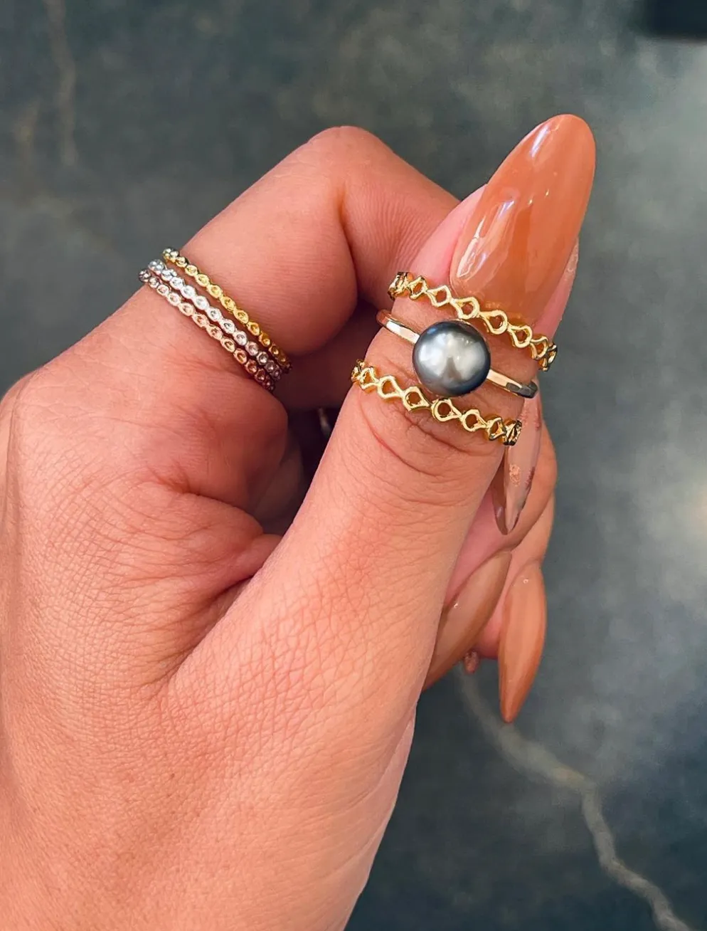 Tiare Tahitian Pearl Ring