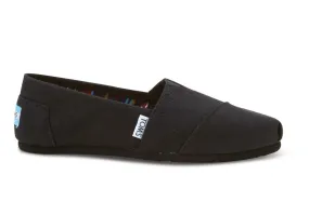 TOMS Black on Black Canvas Classic