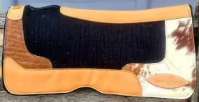 Toprail Hair on Hide Saddle Pad Toprail The Rustler (Various)