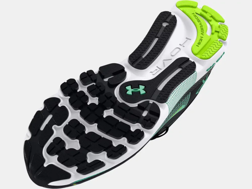 Under Armour Men's UA HOVR Infinite 5 Running Shoes - Black/White/Green Breeze