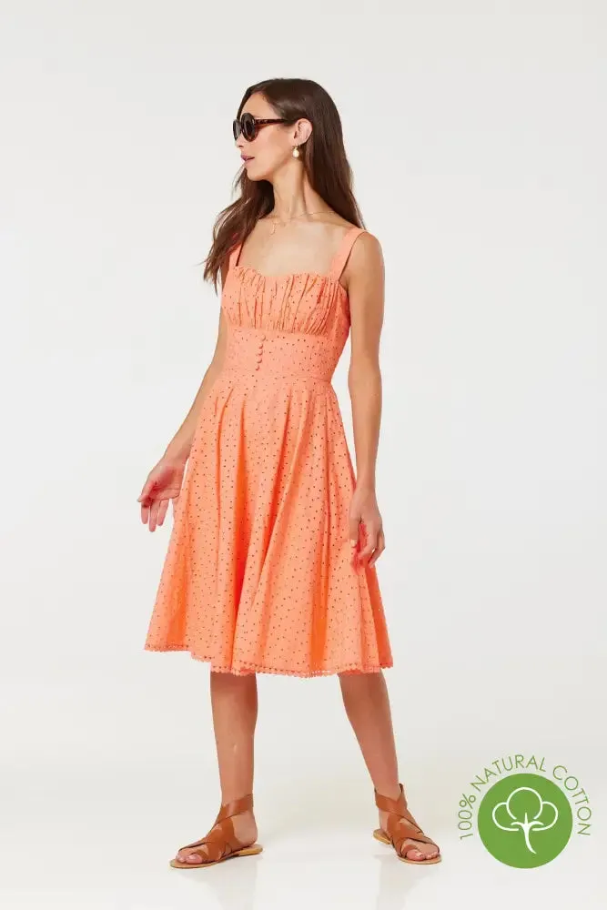 Valerie Coral Dress