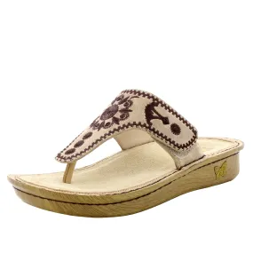 Vanessa Mandala Natural Sandal