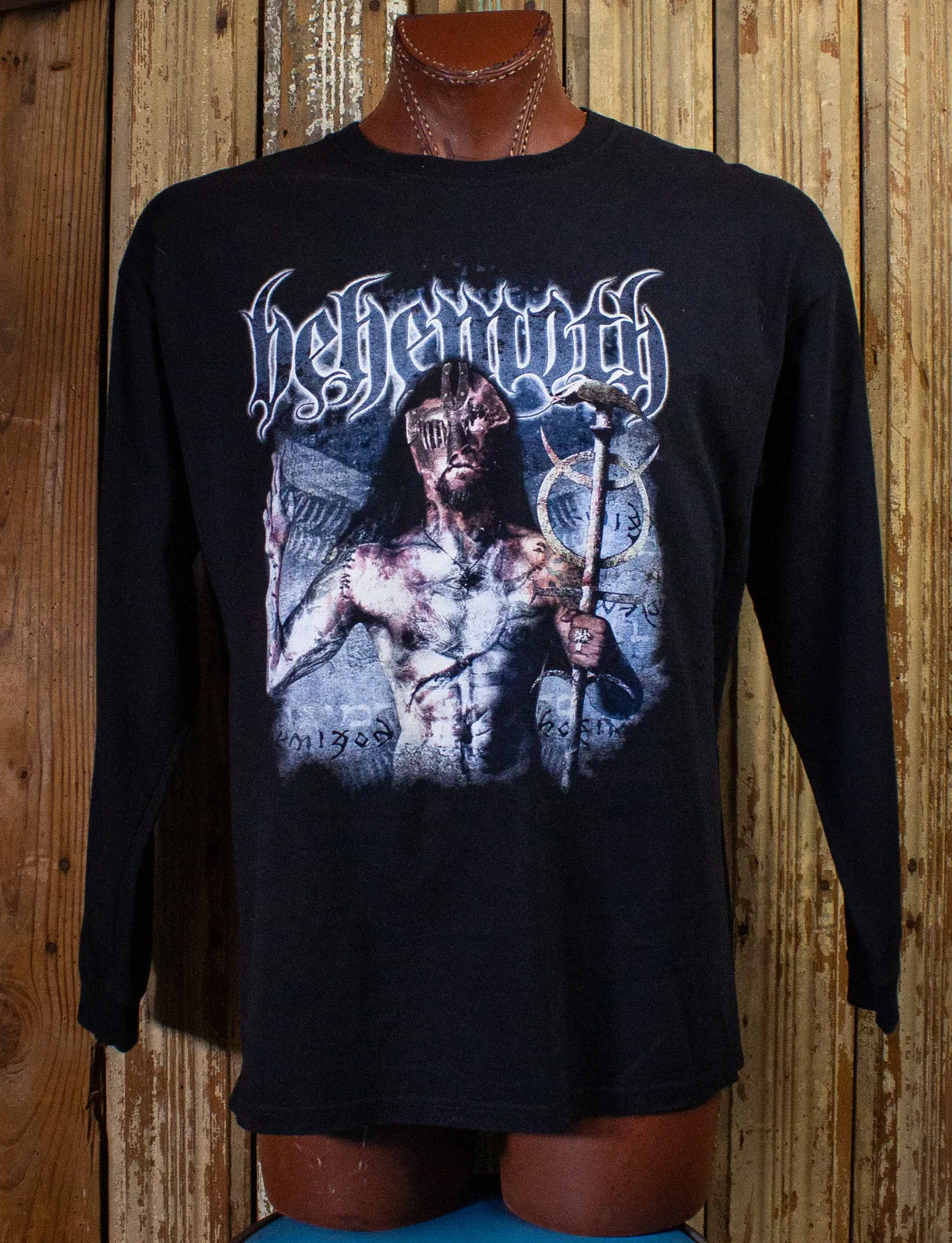 Vintage Behemoth Demigod Long Sleeve Concert T Shirt Black XL