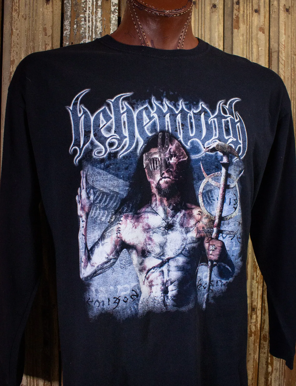 Vintage Behemoth Demigod Long Sleeve Concert T Shirt Black XL