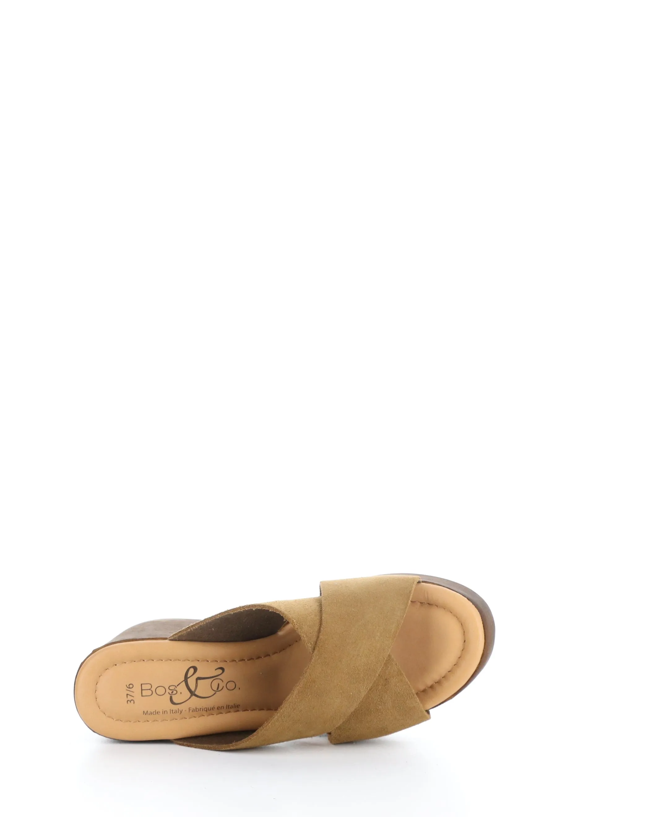 WILMA COGNAC Slip-on Sandals