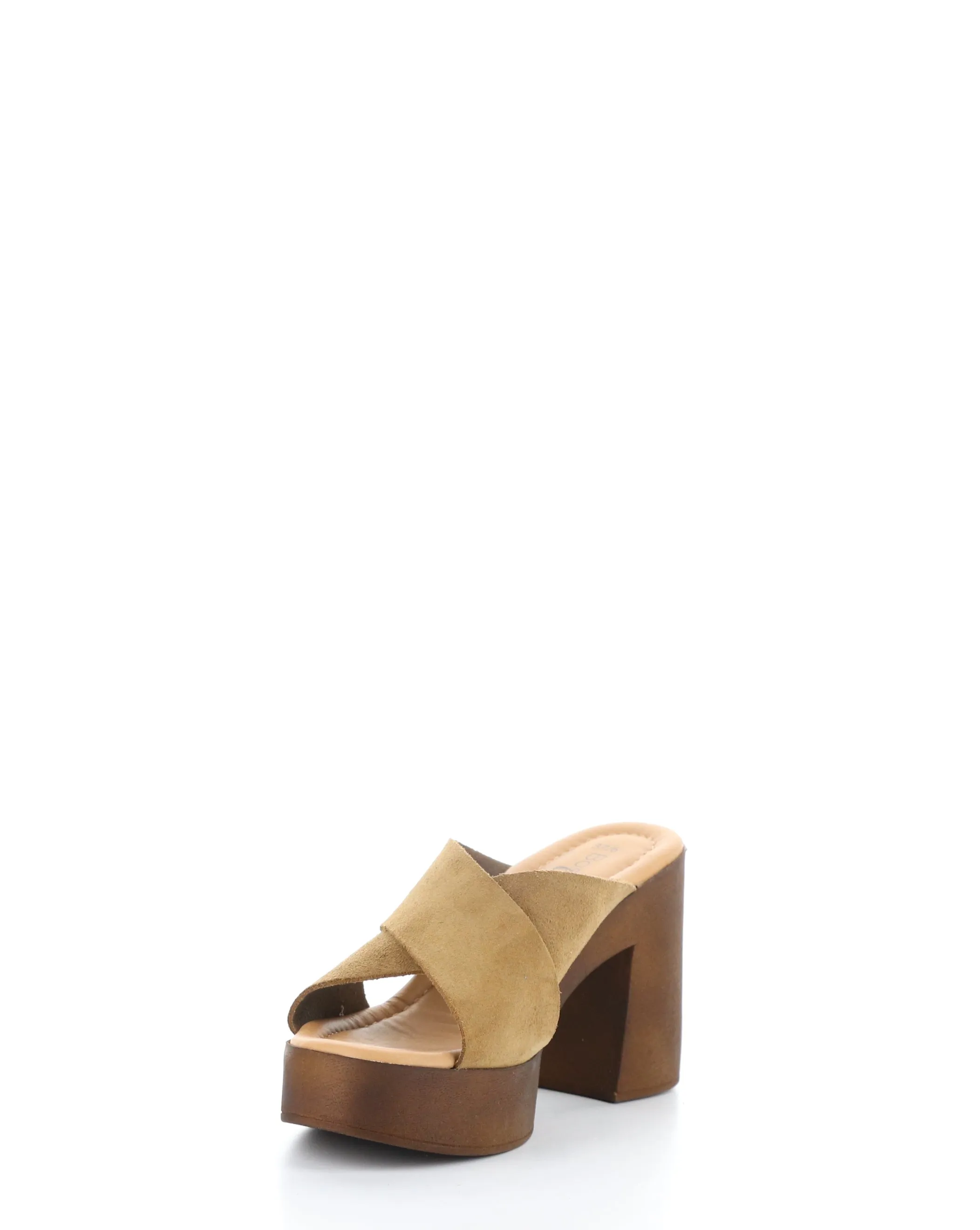 WILMA COGNAC Slip-on Sandals