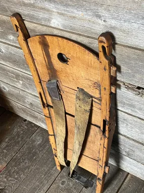 Wood Frame Backpack Vintage